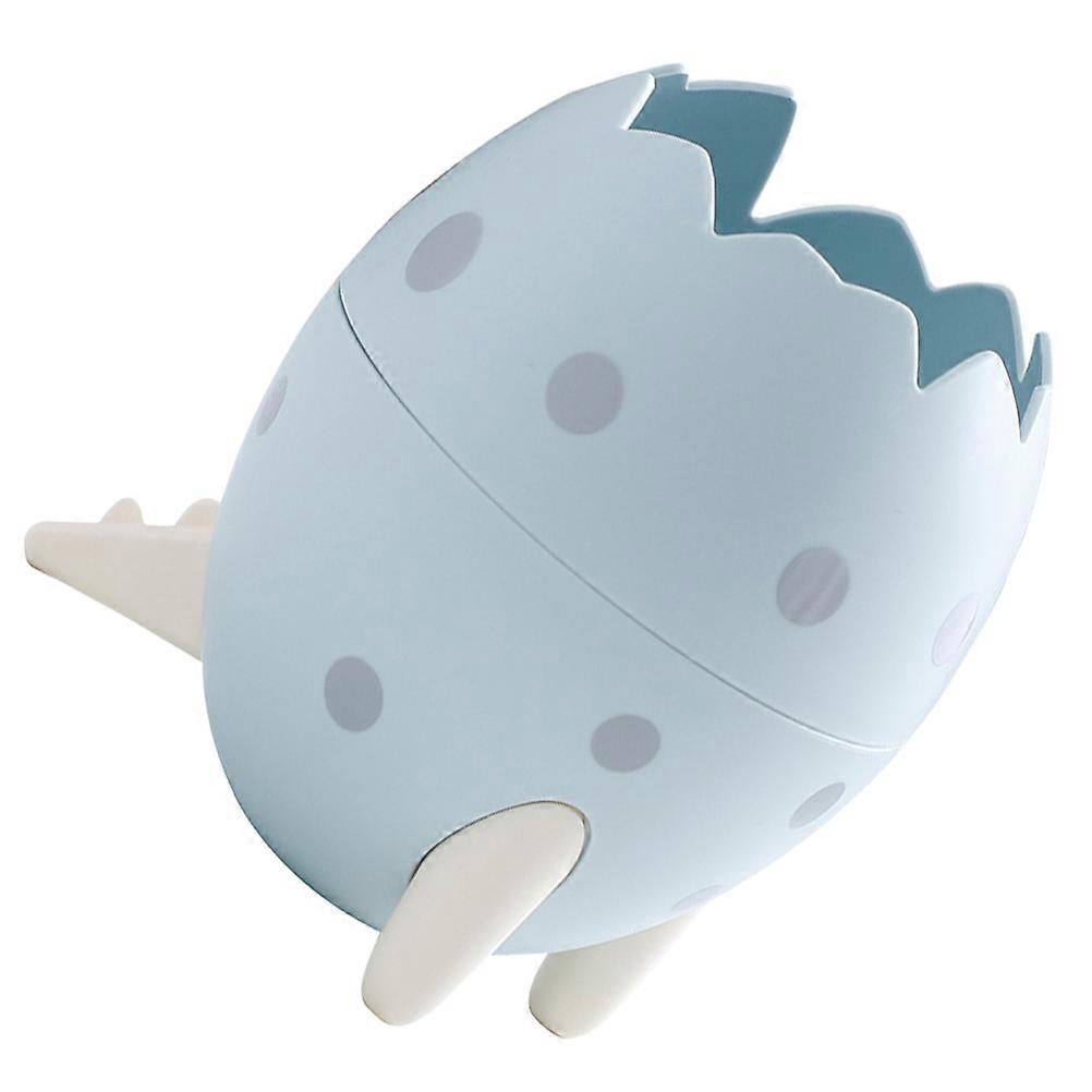 Cosmetic Brush Holder Organizer For Makeup Tools And Pens In Blue Color For Bedroom Office And Dressing Table Storage 2Pcs