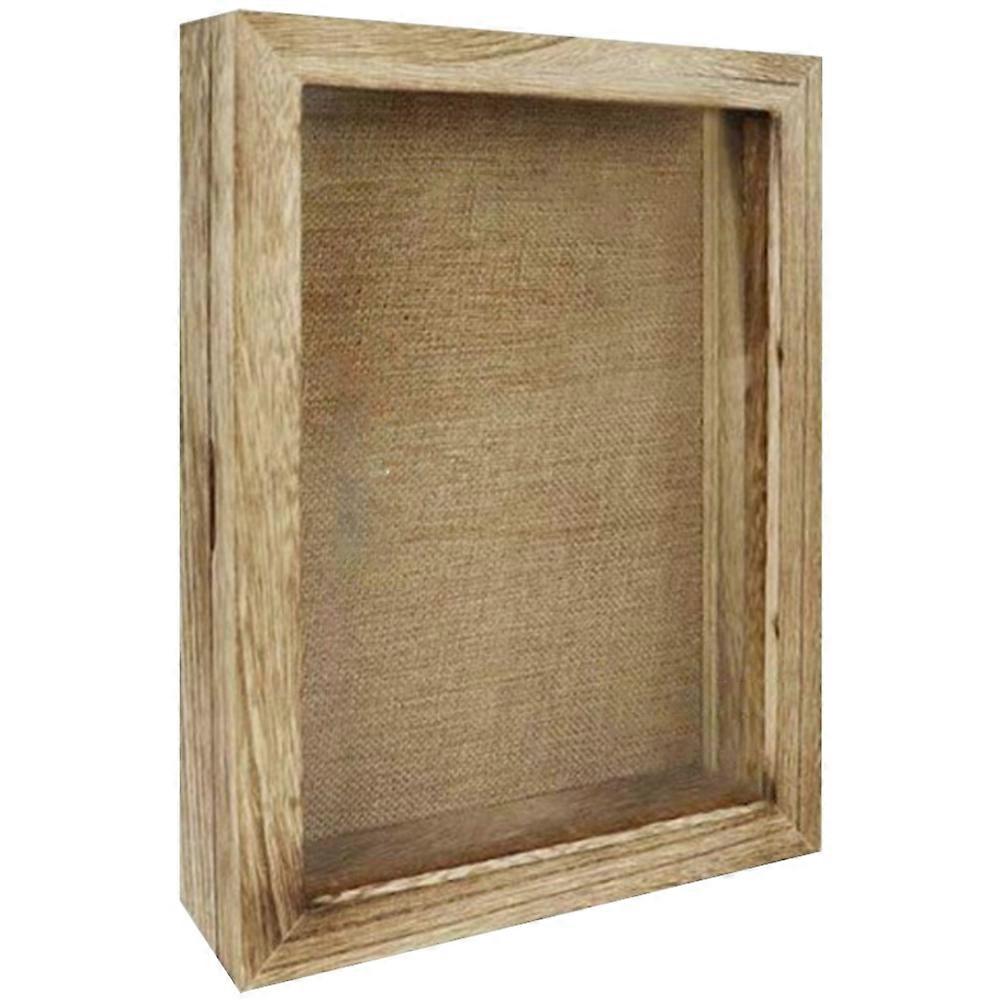 Pressed Flower Frame Wooden Display Box for Storage 2Pcs Set