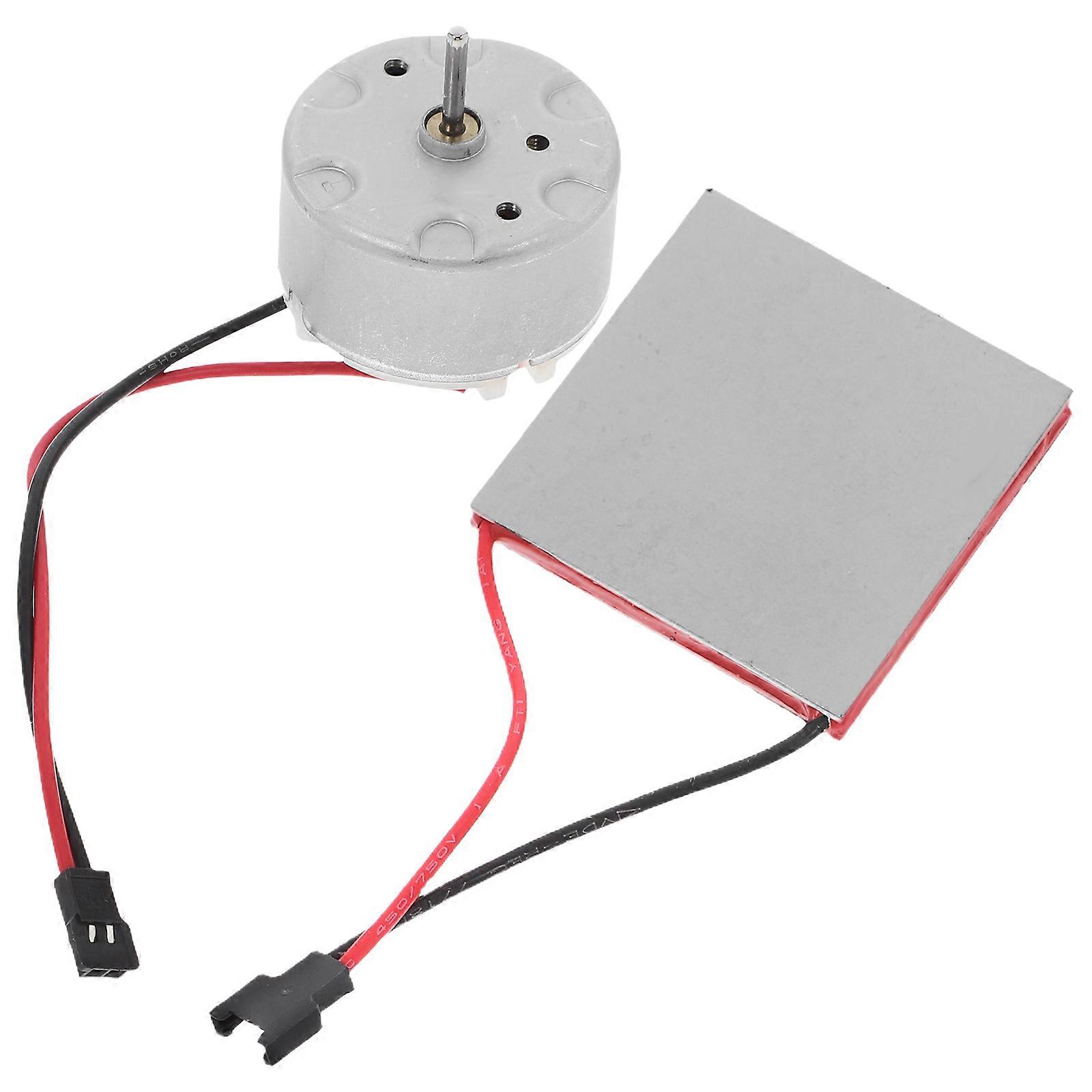 Fireplace Fan Motor Replacement Kit Iron for Home Use 5Sets
