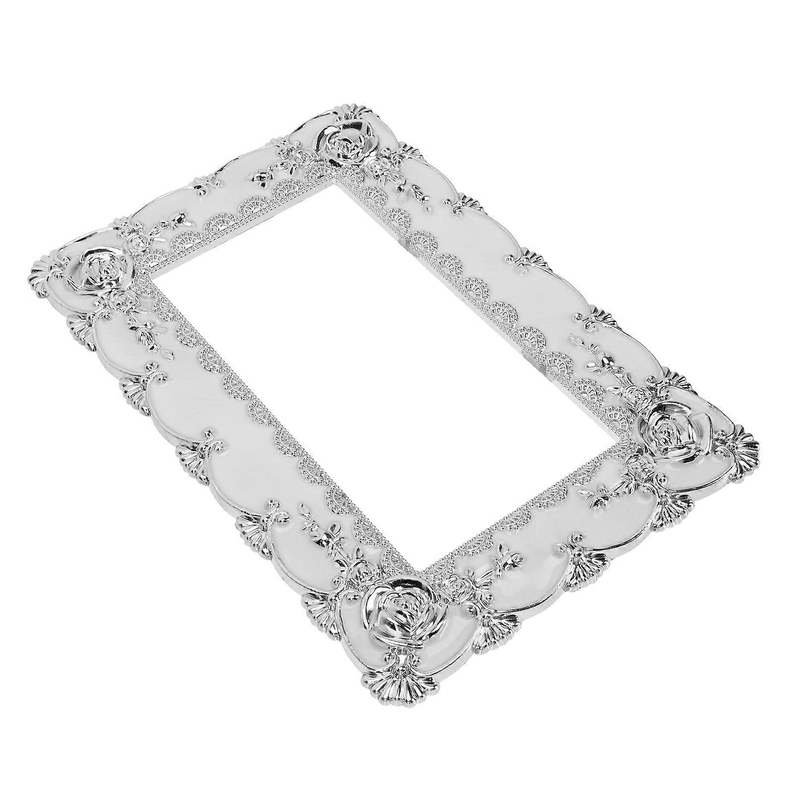 Classic Self-Adhesive Wall Socket Stickers Elegant Covers for Home 2Pcs