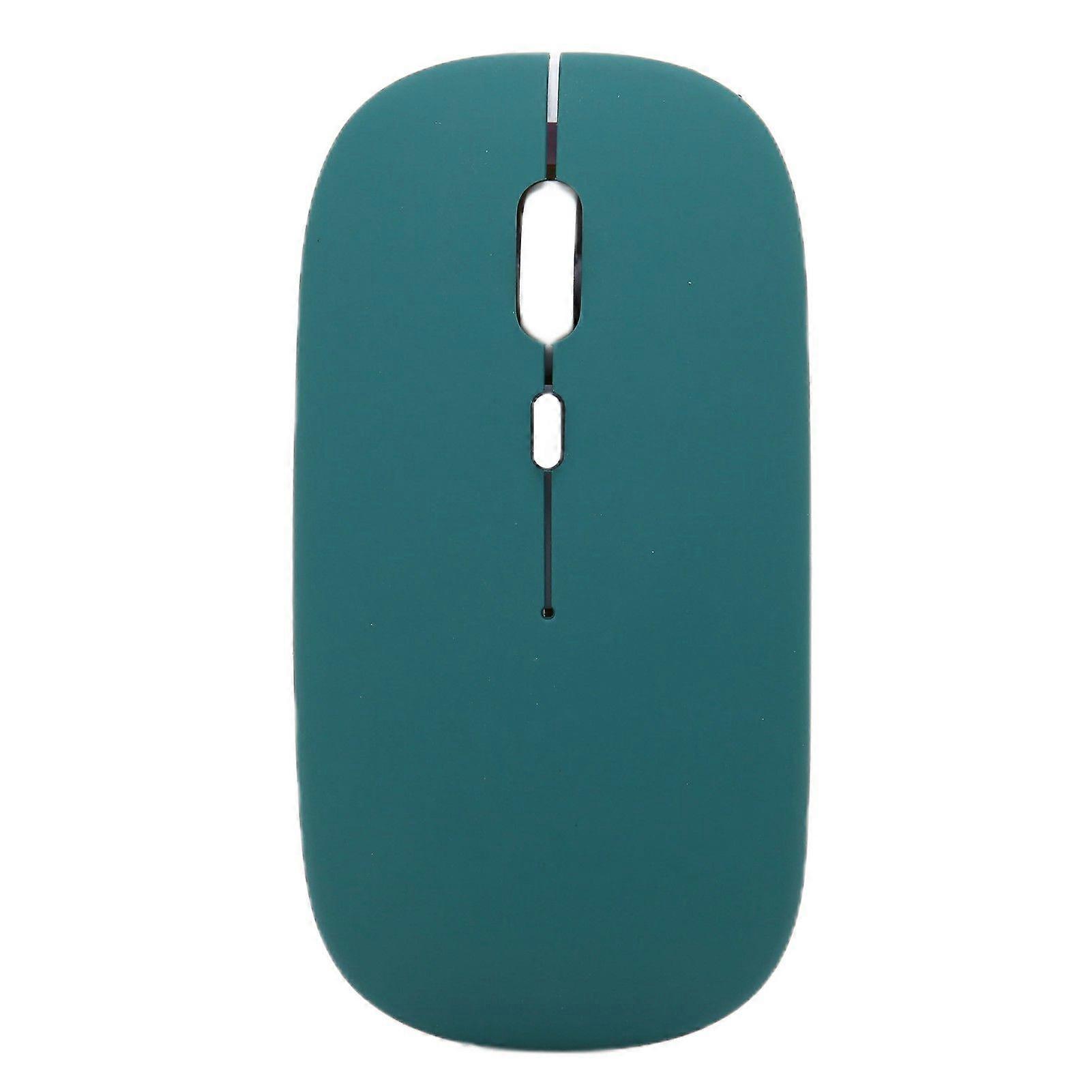 Cordless Mouse Smart Mini Portable 3 Speed DPI Adjustable Cordless Mouse for Office Laptop Computer TabletBlackish Green Frosted Single Mode