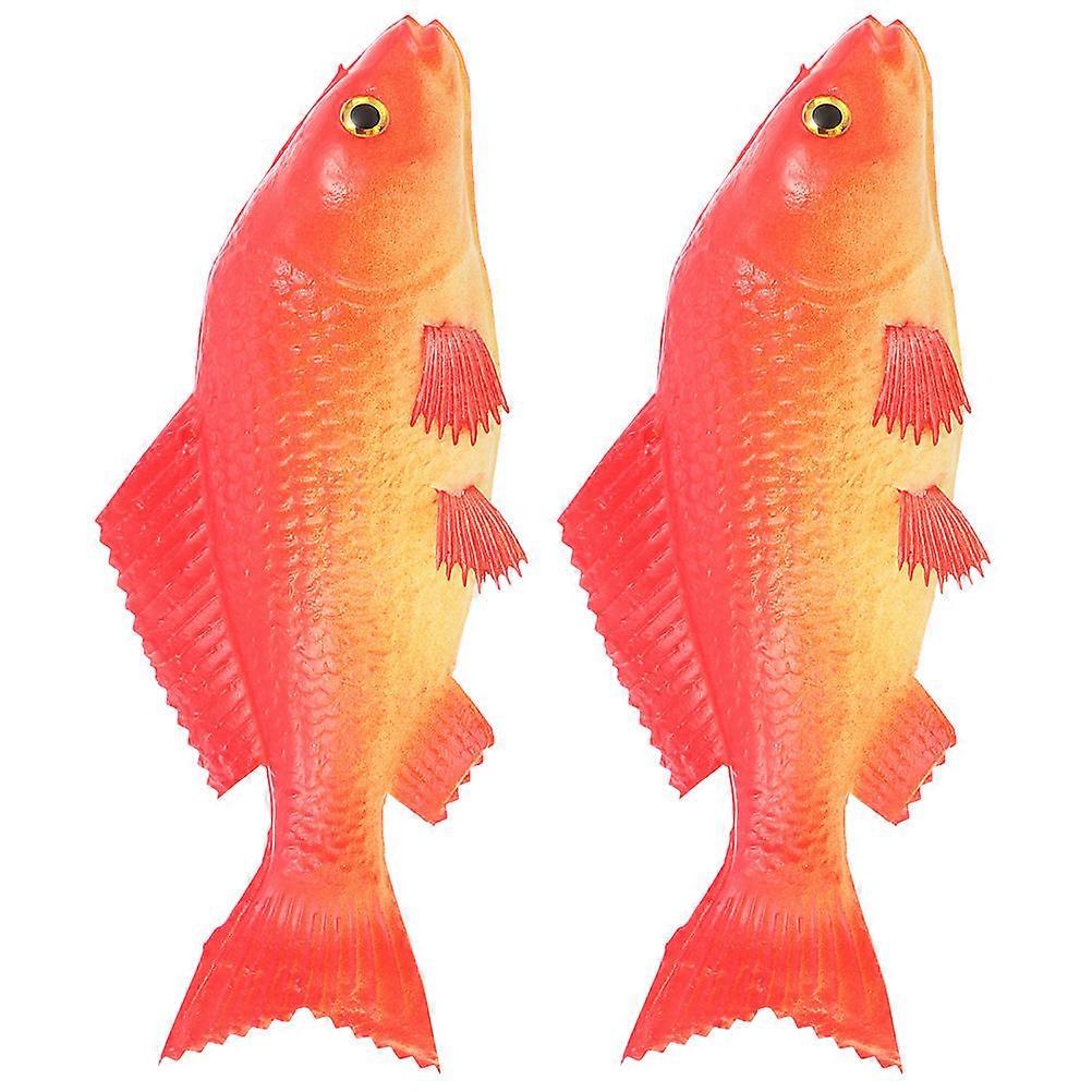 Simulation Fish Model PU Fish Model for Animal Study 10Pcs Set