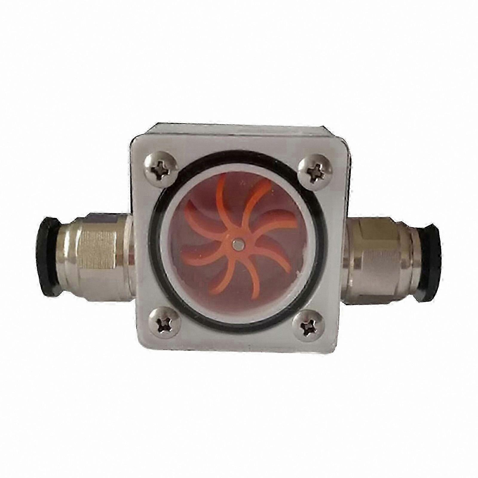 8-Blade Impeller Water Flow Measurement Tool with Connector