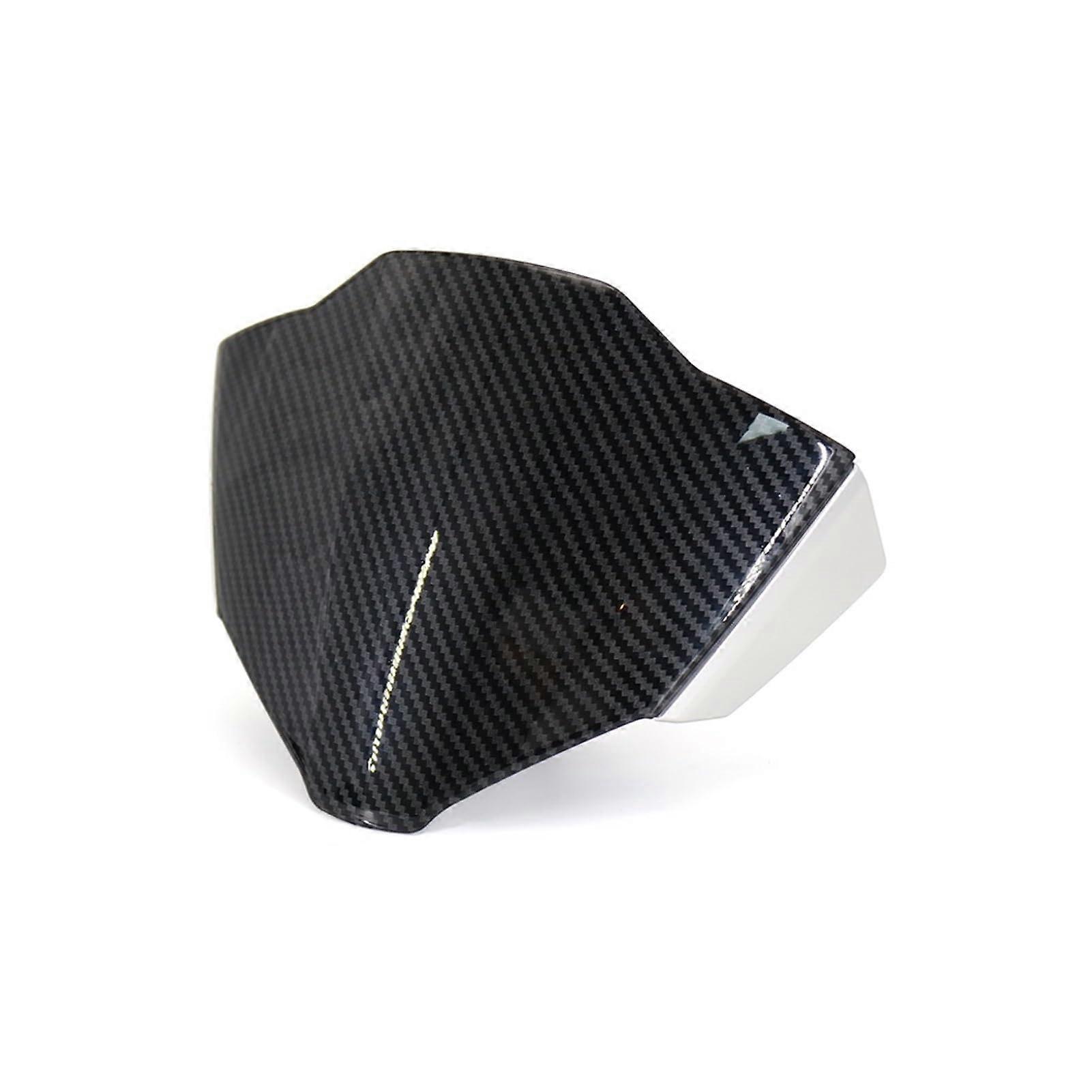 Motorcycle Front Windshield Carbon Fiber Compatible with Ducati Streetfighter V4S 2021 2022 2023