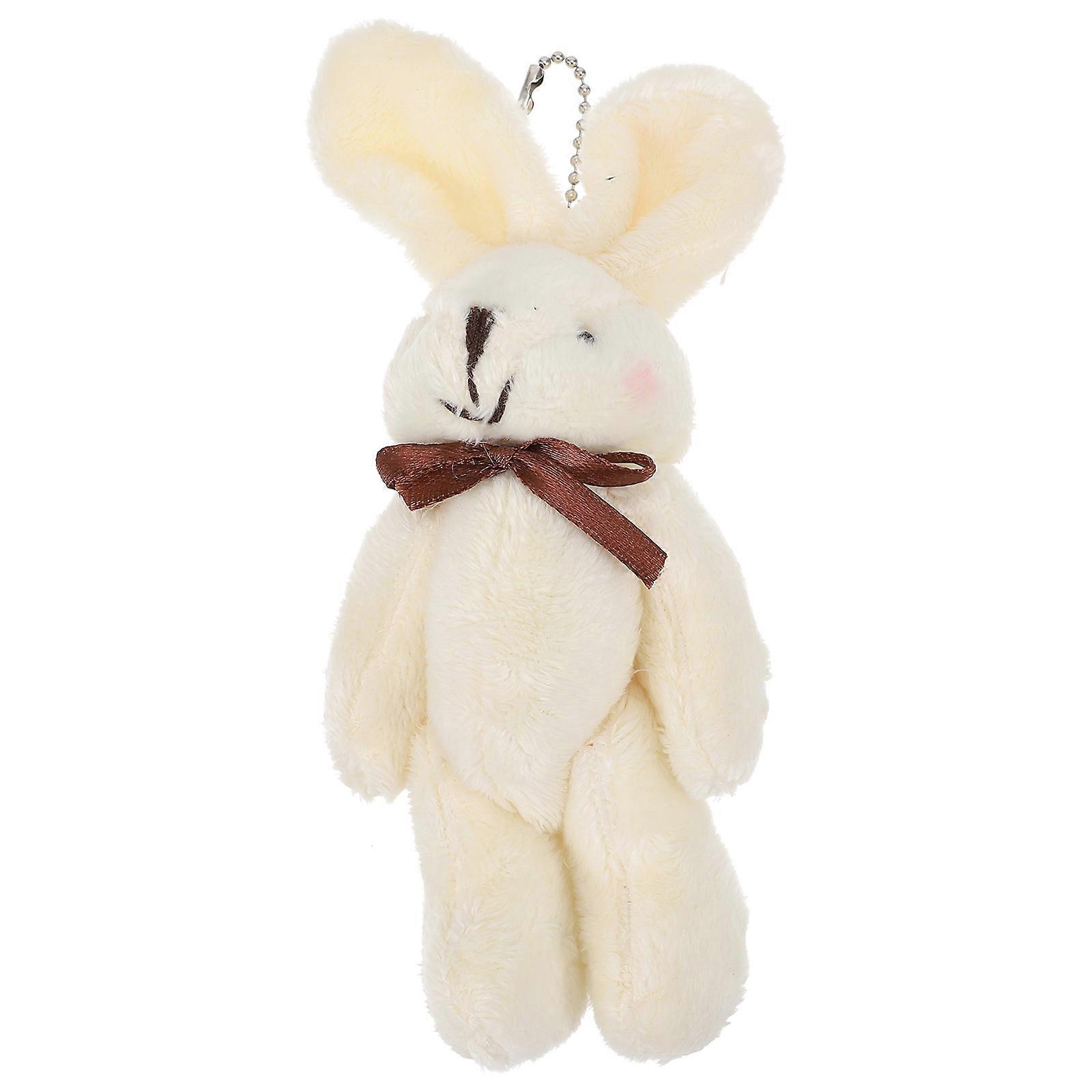Plush Rabbit Keychains Cartoon for Decoration 1Pcs Handbag Key Pendant