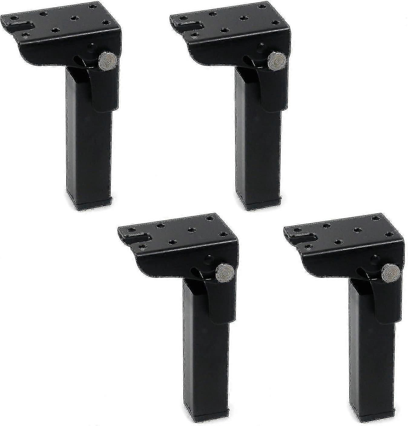 Folding Table Legs 140mm/5.51" Height Iron Locking Hinge 90 Degree Foldable