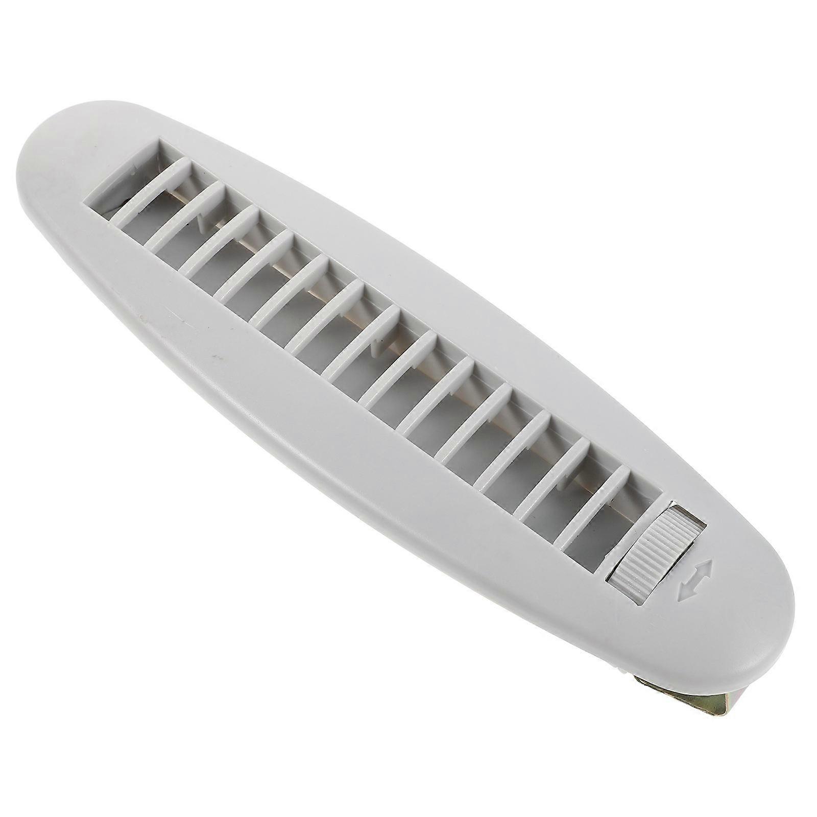 Car Air Conditioning Outlet Grille Rectangular Dashboard Vent Suitable For Passengers And Drivers Efficient Air Distribution 1Set