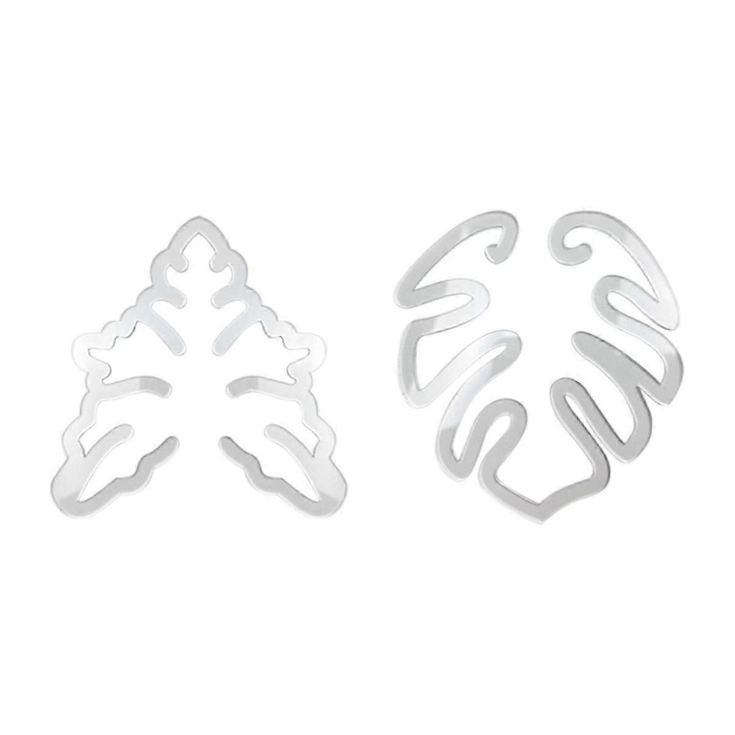 2Pcs Plant Stem Plastic Support,Flower Stem Holder,Reusable Plant Retaining Support,A+B