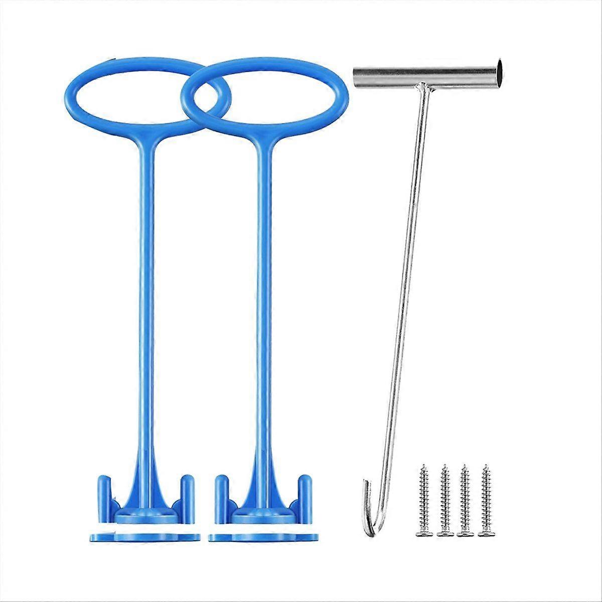 2 Pieces Skimmer Basket Handle, Pool Skimmer Basket Hook