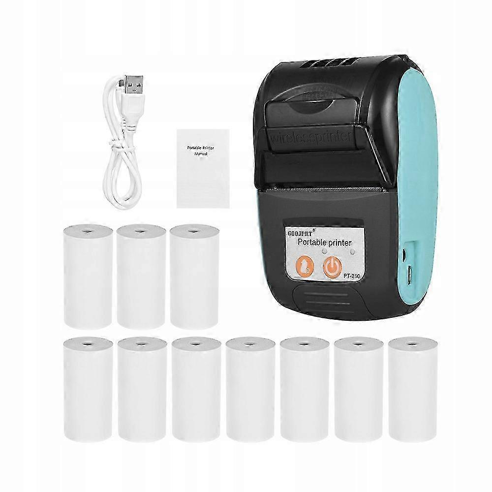 Goojprt Pt-210 Portable Thermal Printer 25-26s