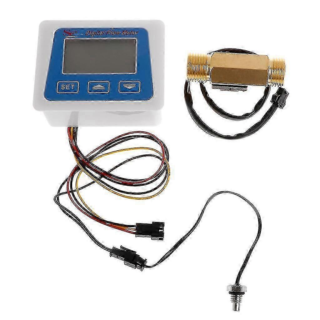 4-Point Digital Flow Meter with High Accuracy for Industrial Liquid Monitoring 25-26
