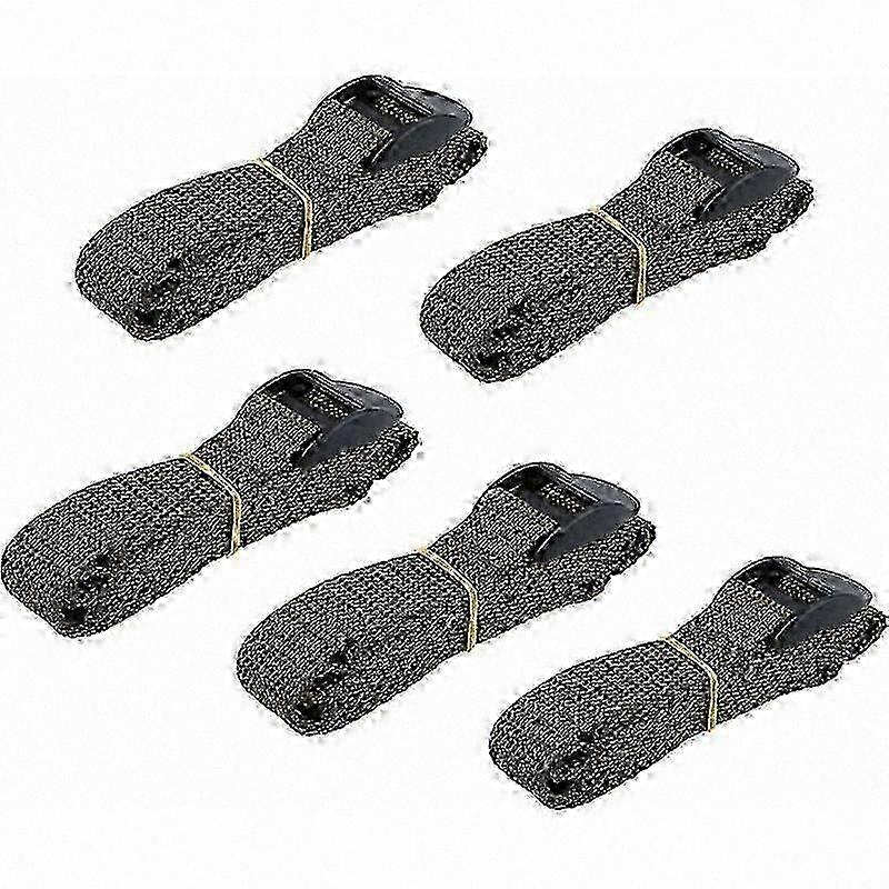 5-Pack Adjustable Straps for Trail Cameras and Surveillance Devices