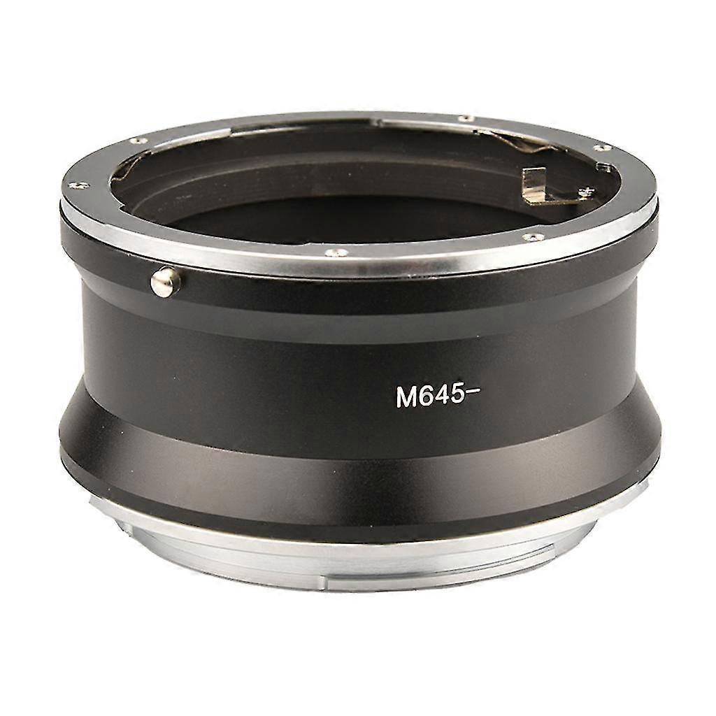 Manually Control Aperture Aluminum Alloy Adapter Ring for Mamiya 645 M645 25-26