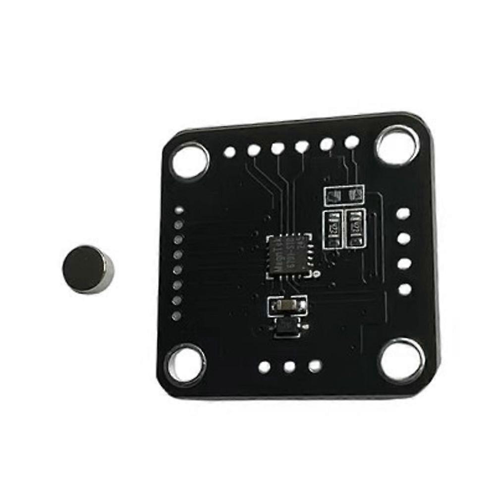 MT6701QT Magnetic Encoder Magnetic Induction Angle Measurement Sensor Module 4 Communication Interf