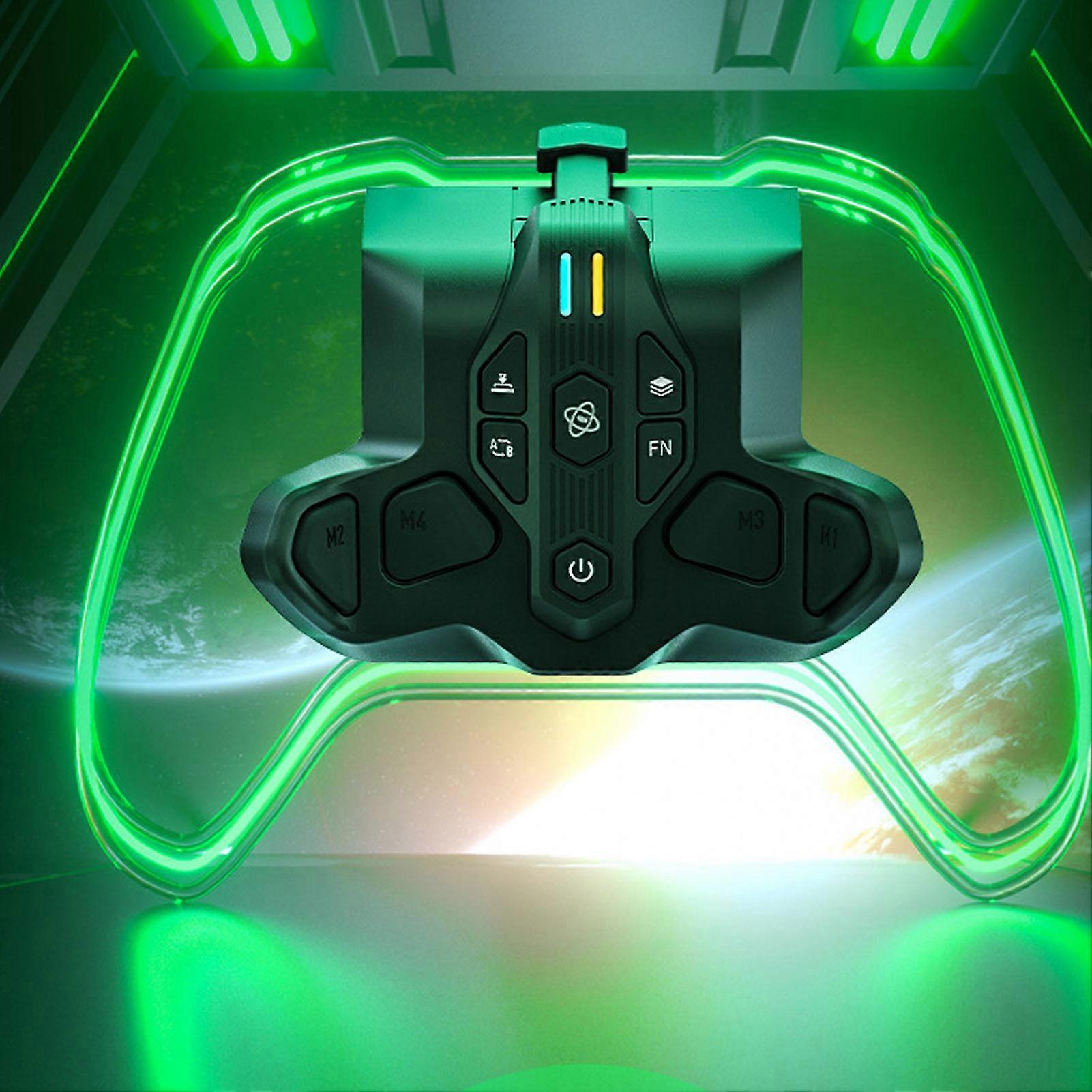 Back Buttons Attachment for X Series Controller Programmable Wireless Receiver Back Paddle for Game Controller Black 