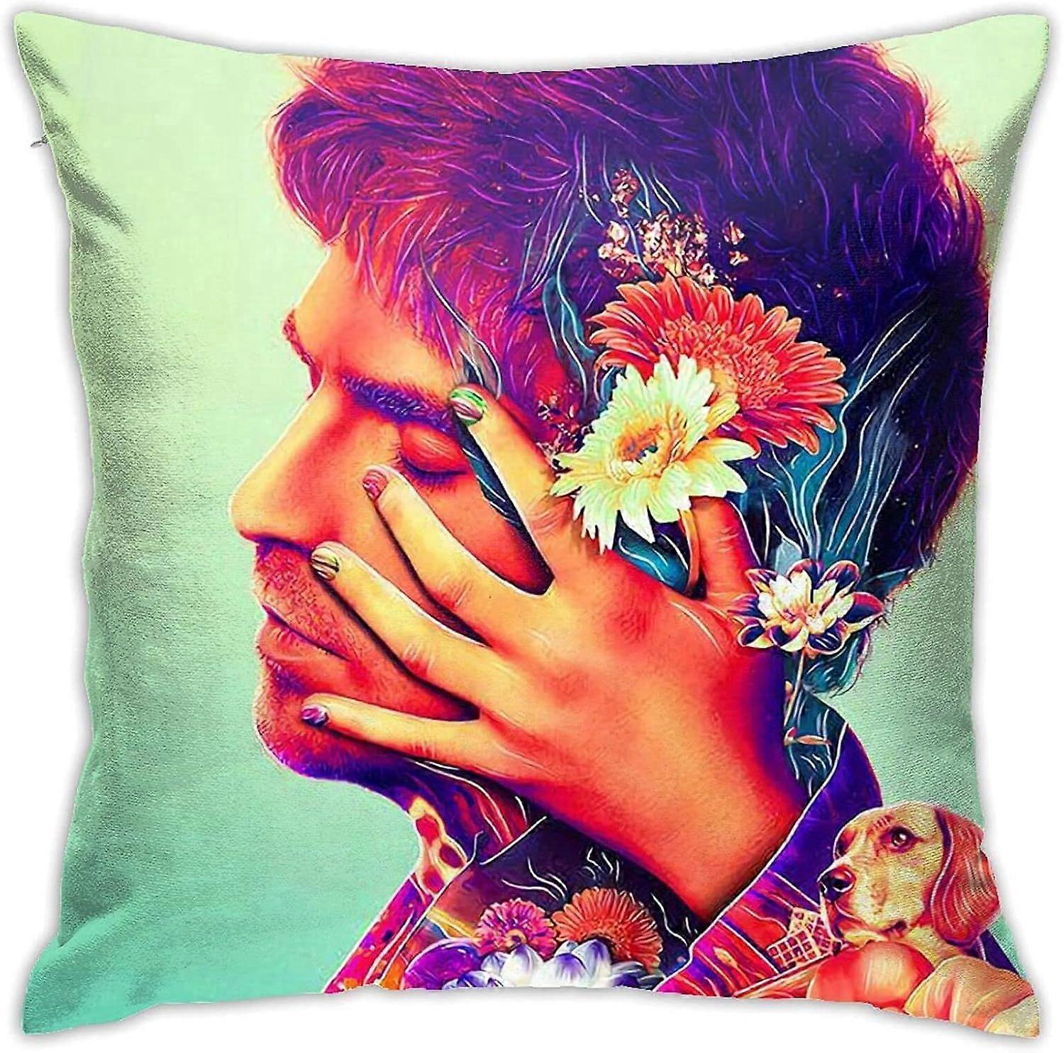 y489ダンスティーブンス枕カバー両面印刷スロー枕ケースソフトクッションカバーリビングルーム寝室の枕カバーのための寮の装飾-TB1989 io48