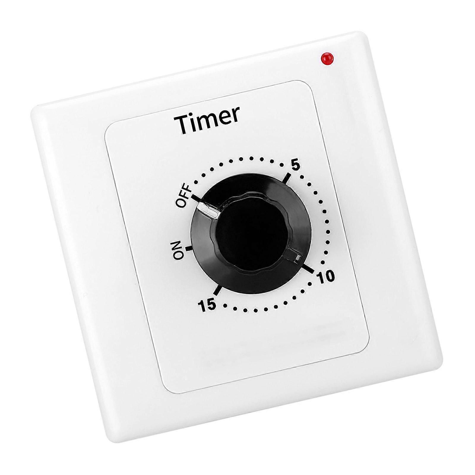 15A Mechanical Timer Swtiches Light Switches Socket Countdown Timer Control Controller Highly Power Timing Control Tool Multicolor