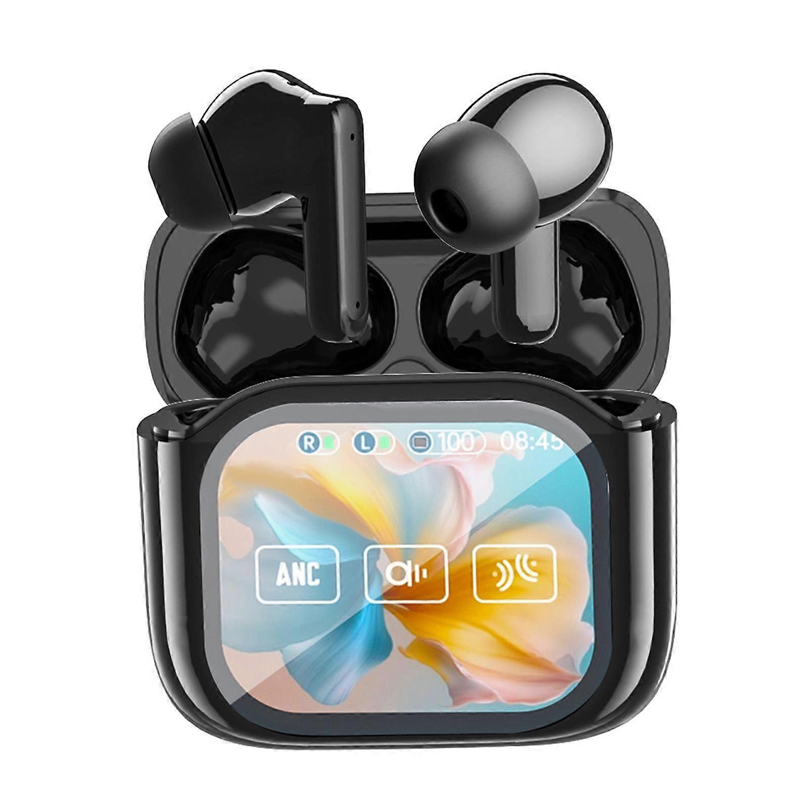 Touchscreen Color Screen Noise Reduction Wireless Bluetooth Earphone