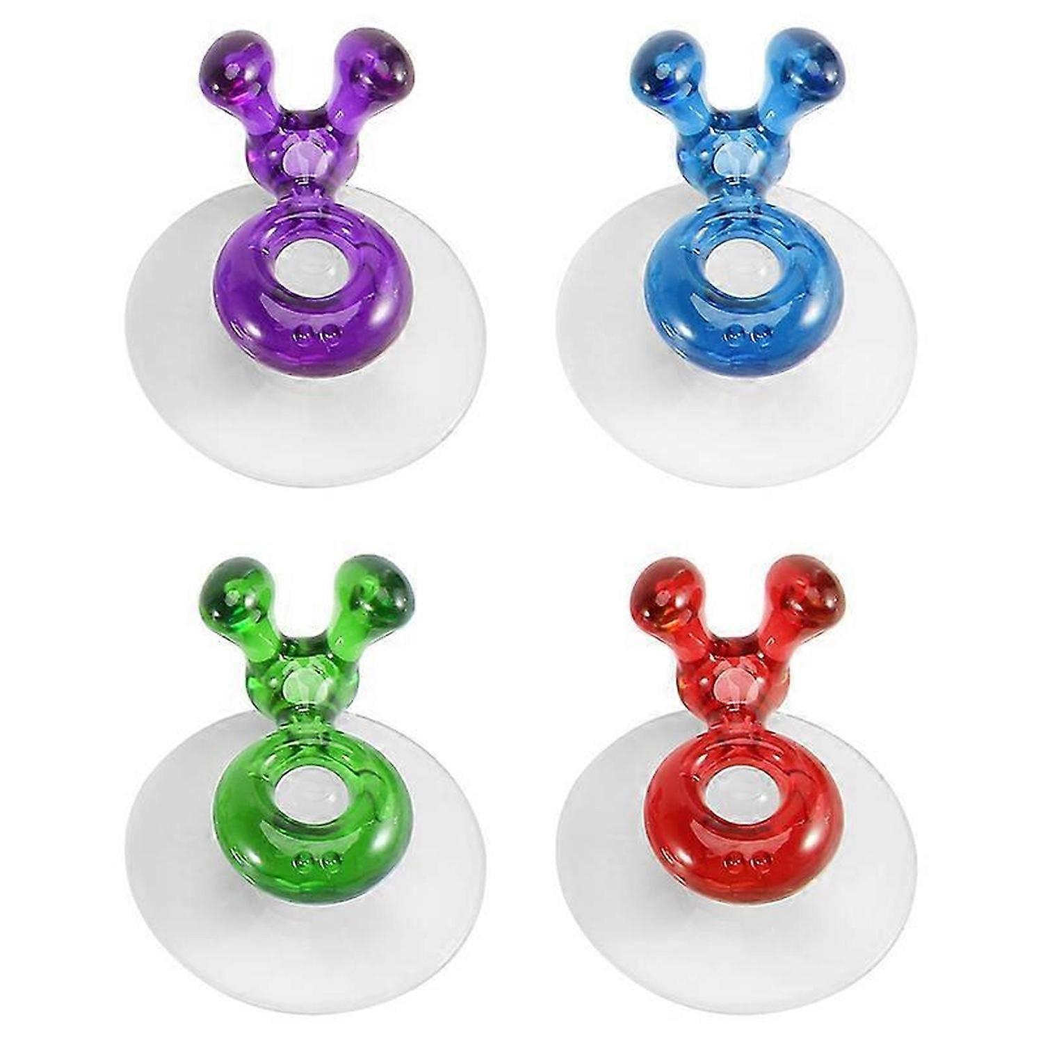 Toothbrush Holder with Suction Cup Towel Wall Hooks for Kitchen Home