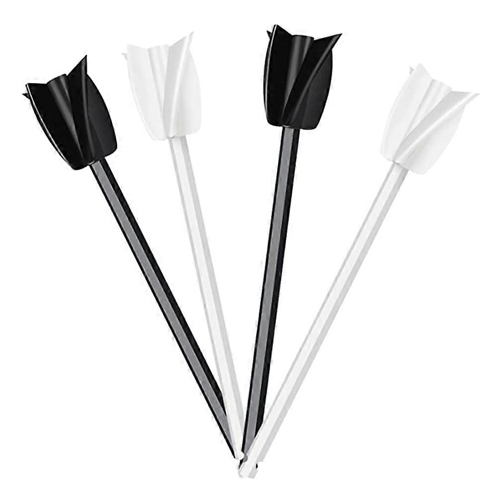 4 Pcs Epoxy Mixer Attachment for Drill, Reusable Paint and Resin Mixer Paddle to Mix Epoxy Resin, Paint, Ceramic Glaze