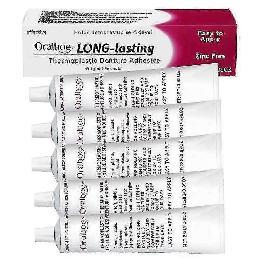 Kuddgrepp Termoplastisk proteskräm Komfort Stark Hållfasthet Proteskräm för löständer