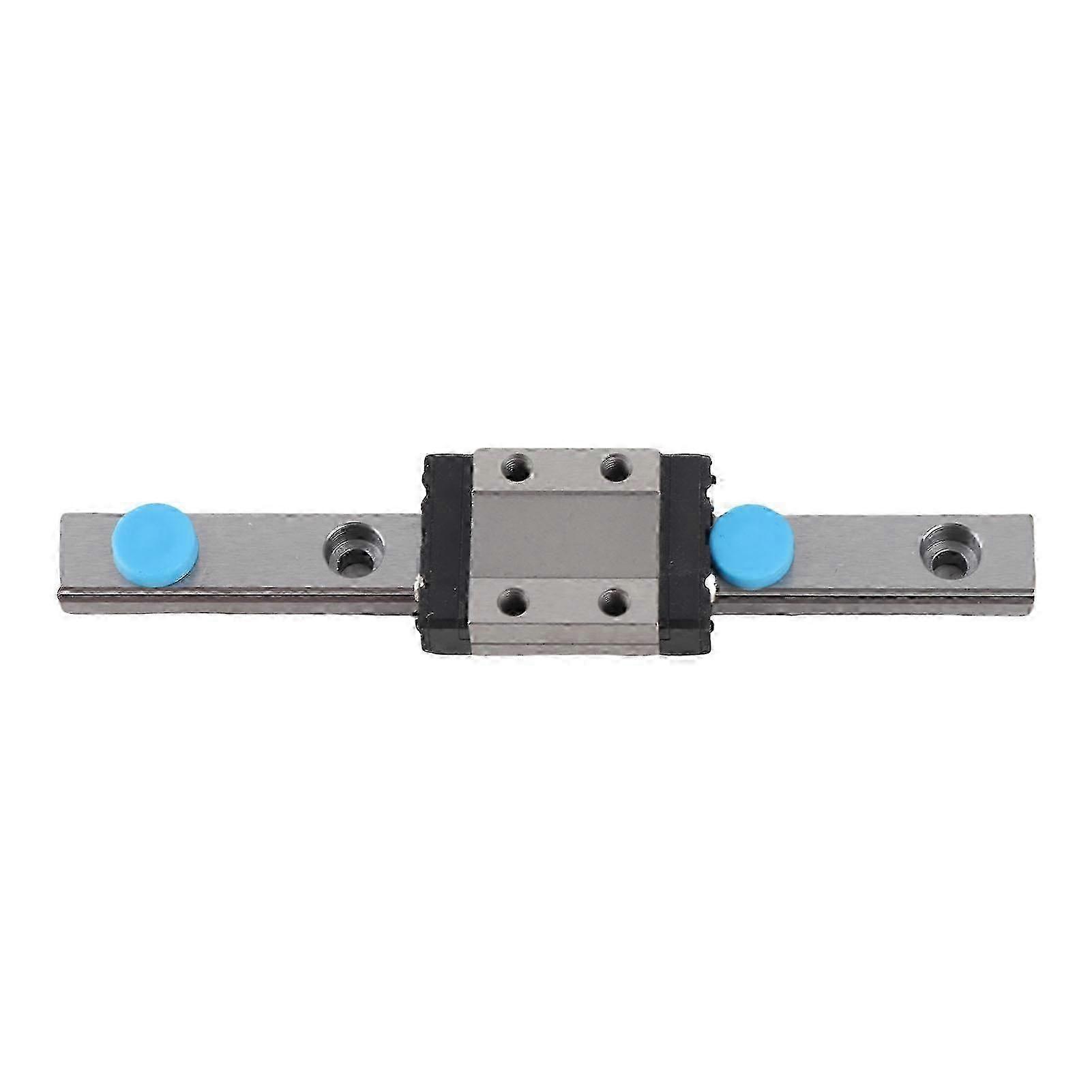 9mm Miniature Linear Rail Guide with 100mm Slide Block, LML9B Precision Linear Motion Rail for CNC and Automation Applications
