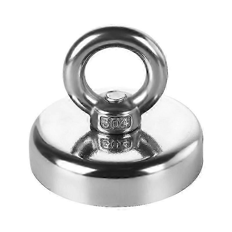 Magnetic Hook 60 lb 27 kg Pull with Countersunk Eyebolt