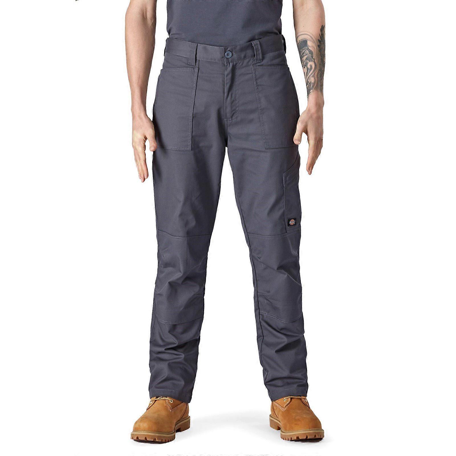 Dickies Action Flex Polyester Men's Grey Outdoor Trousers