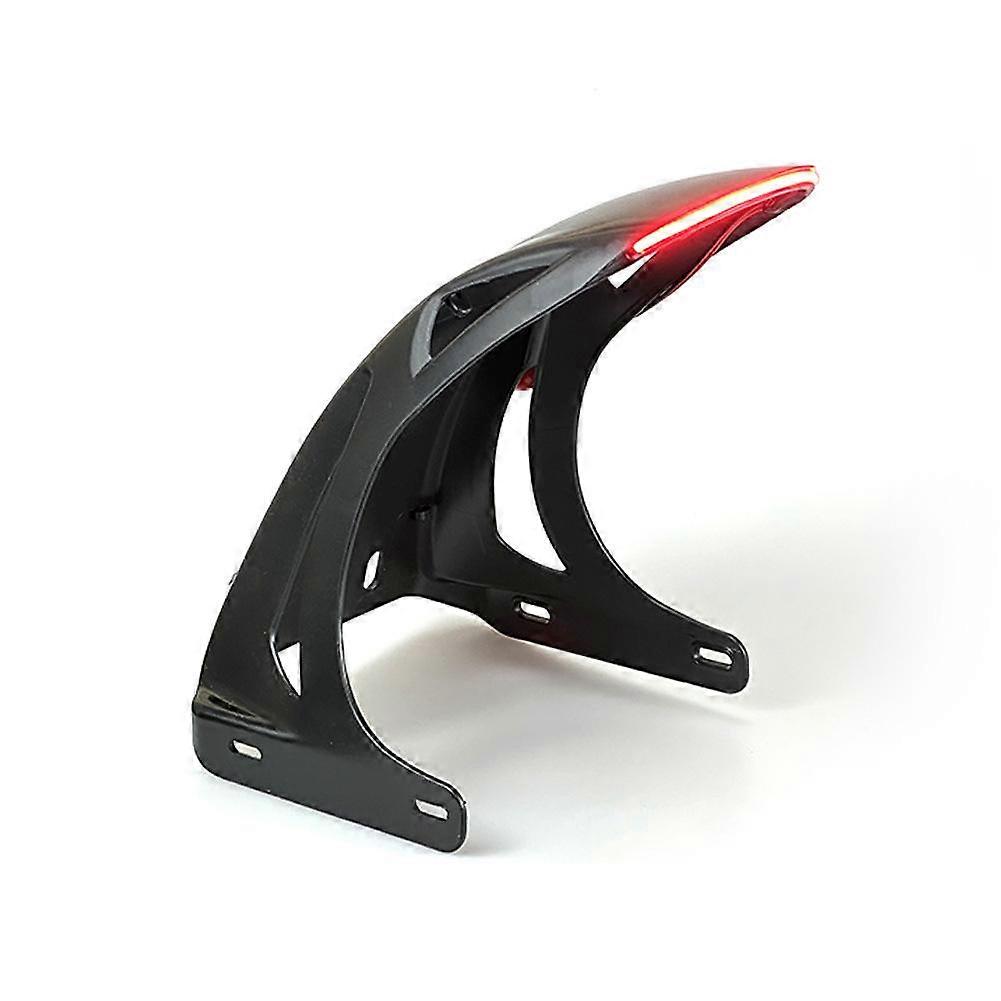 Motorcycle Front Fender Mudguard Extension Splash Pad Modified Accessory with Light for NIU UQI Ninebot SP1 Style Rear Splash Guard