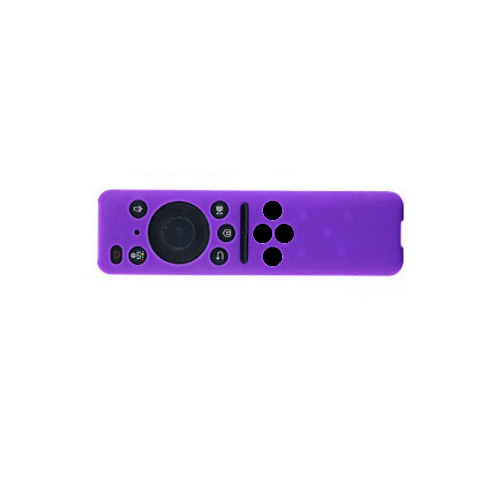 Shockproof Silicone Remote Control Cover User Friendly Protector Precise Design Anti Drop Protections for BN5901432A  P urple