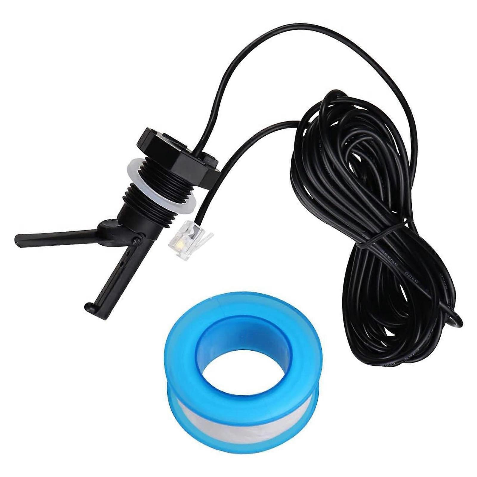 Oxidation Resistant Pool Stream Control Transducer Automatic Structure Close Mechanism 15ft Impermeable Wiring Included Multicolor
