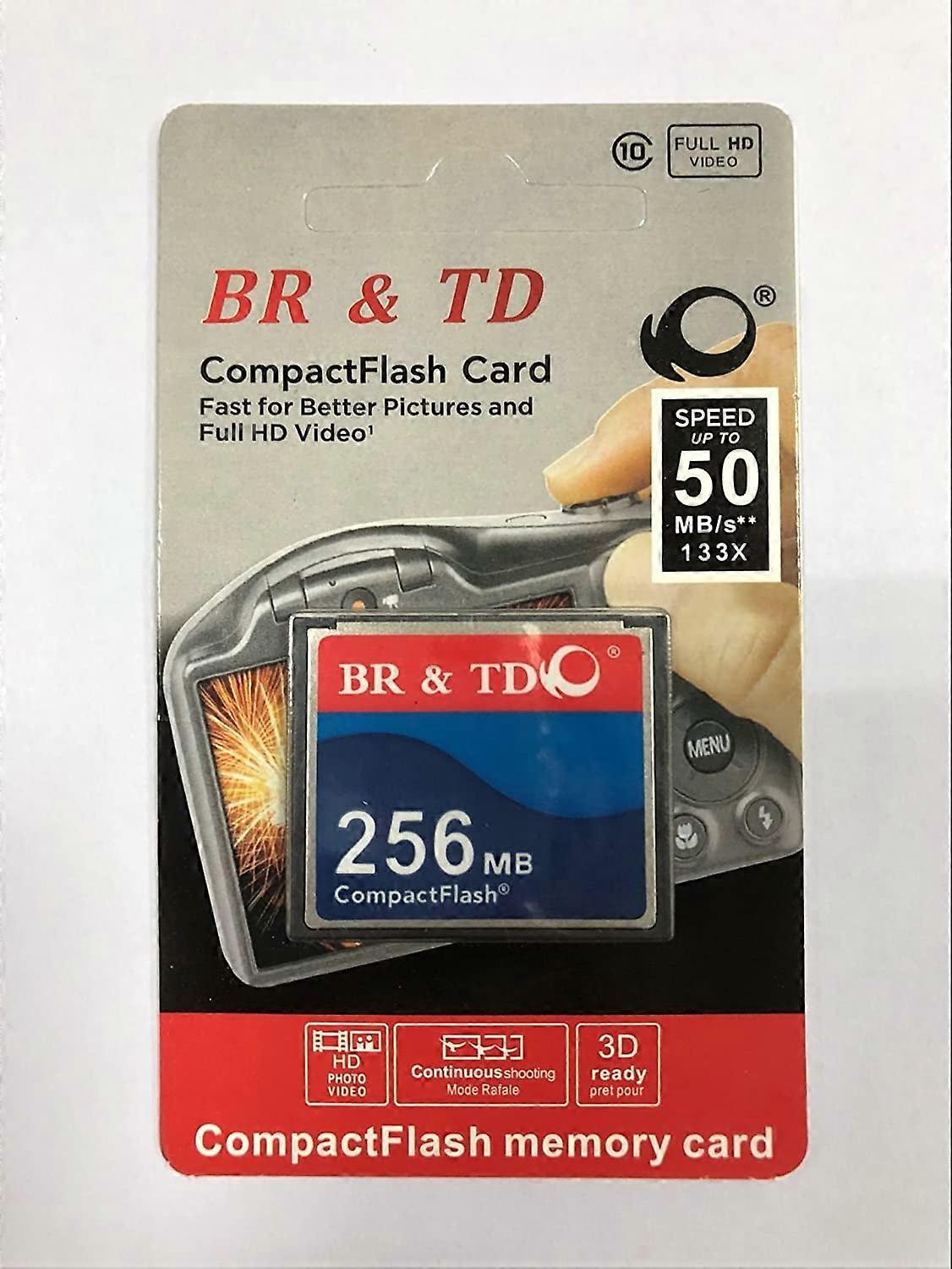 Compact Flash Memory Card BR&TD ogrinal Camera Card (256mb)