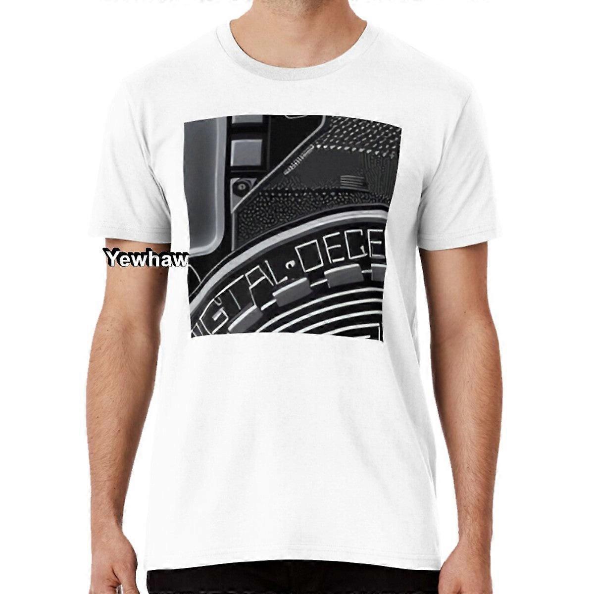 Grayscale Grid Captures Machine Precision T-shirt Dave Matthews Band Dmb