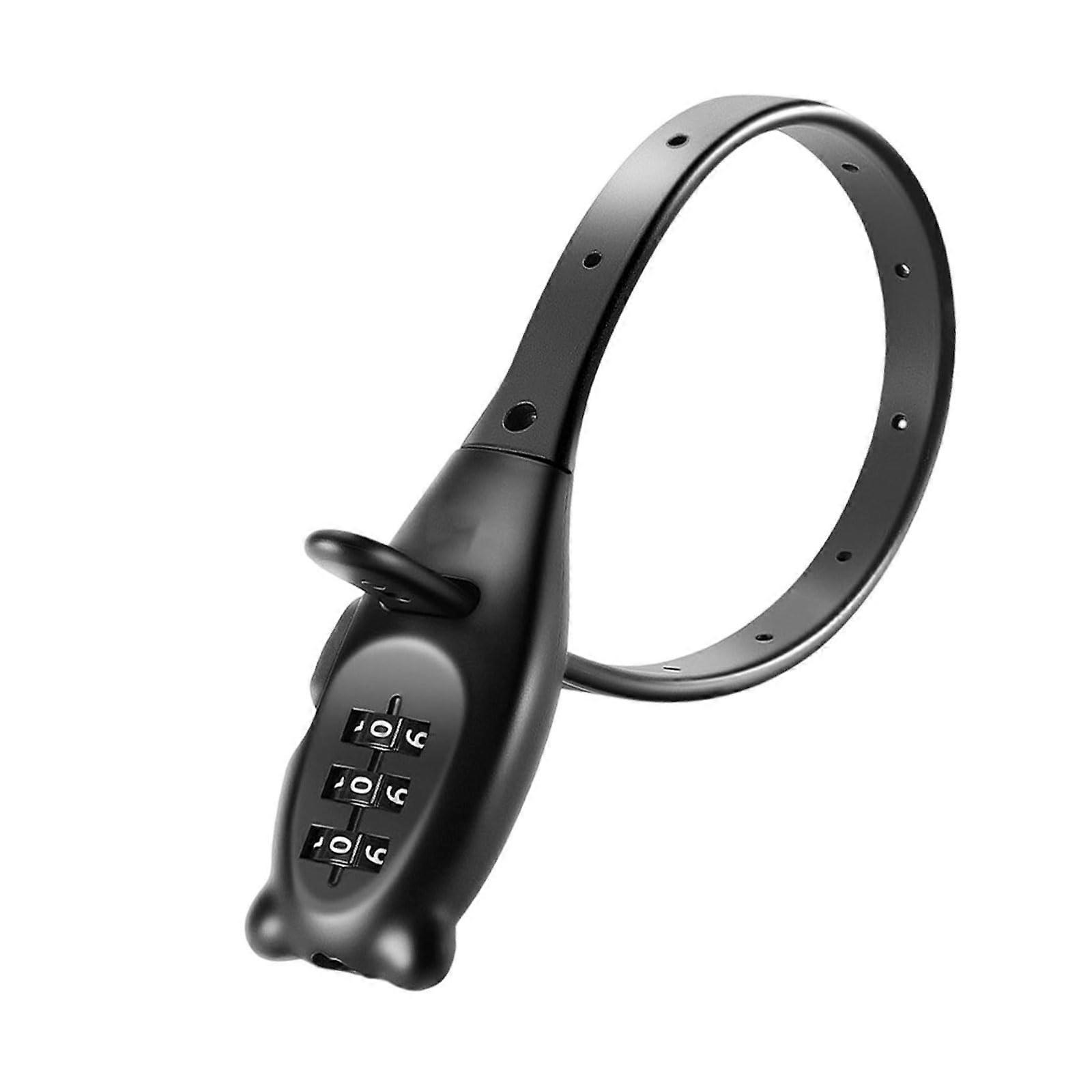 Bike Helmet Combination Lock 3Digit Password Tool for Cycling Security and Outdoor Use