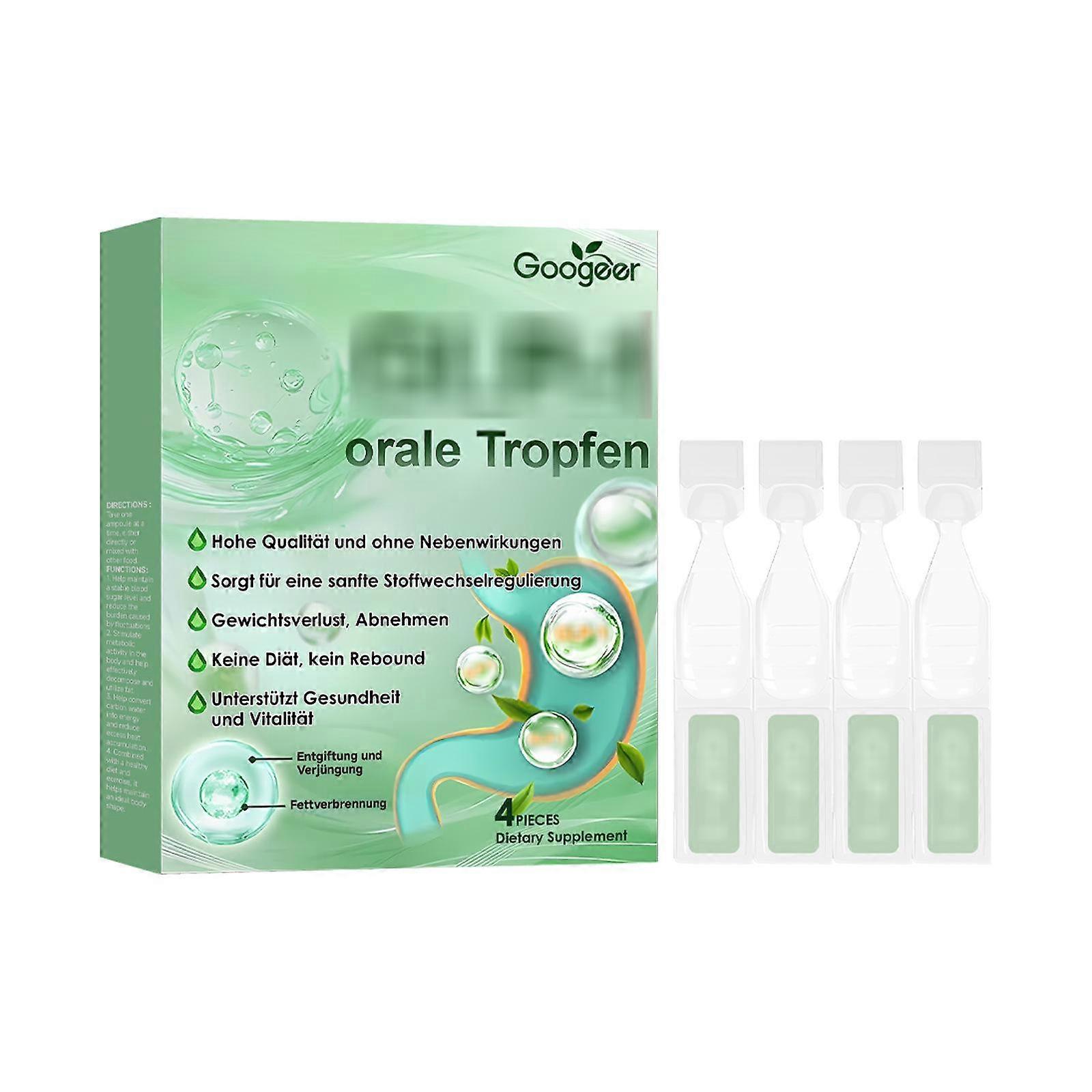 1/3/5/10x Affinez vos courbes avec une solution buvable (4 unités/boîte)