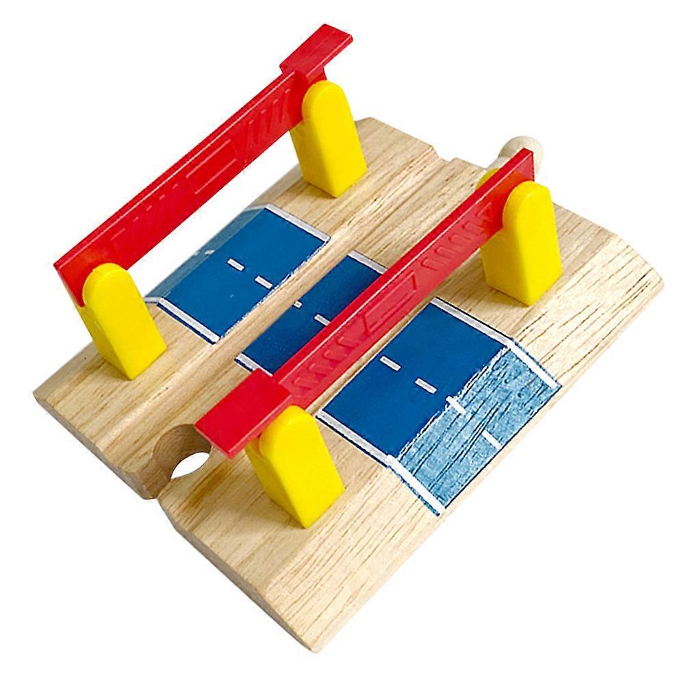 Simulation Barricade Plaything Train Track Scene Accessories Colorful 12.50X9.80X4.50CM Motor Skills Development 1Set