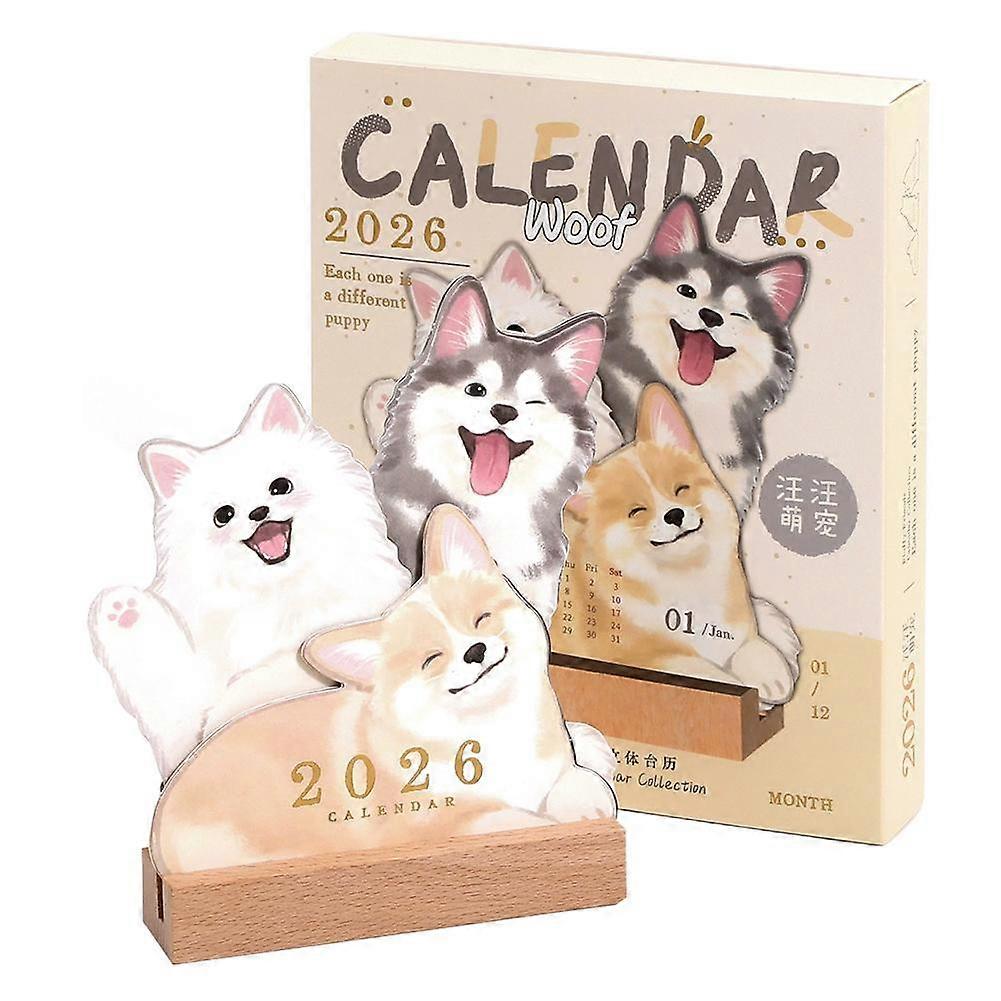 Puppy And Kitten Calendar 2026