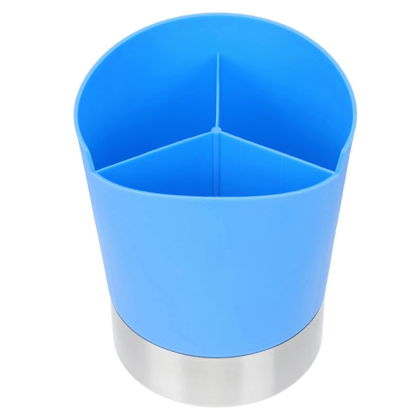 Kitchen Utensil Holder with MultiGrid Organization, Countertop Chopsticks and Cutlery Organizer