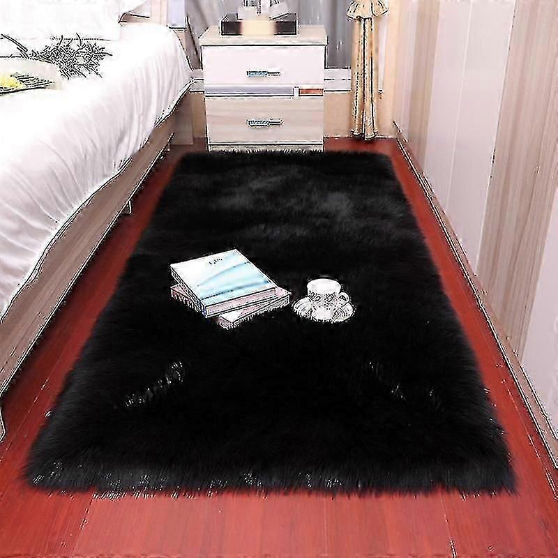 Matta för vardagsrum 160x230 modern plysch mjuk fluffig sovrum sängmattor burspråk soffa fåtölj dyna vit grå stora mattor