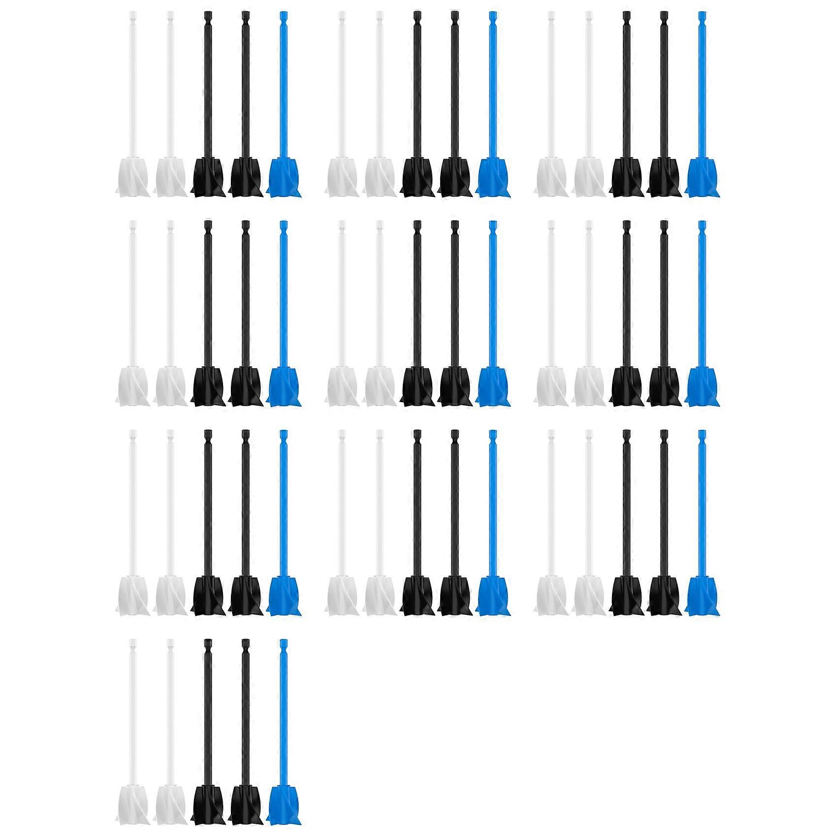 Mixer Attachment Drill for Resin, Pack of 50 Epoxy Resin Mixer Resin Mixer Attachment,Spiral Stirrer for Mixing Paint