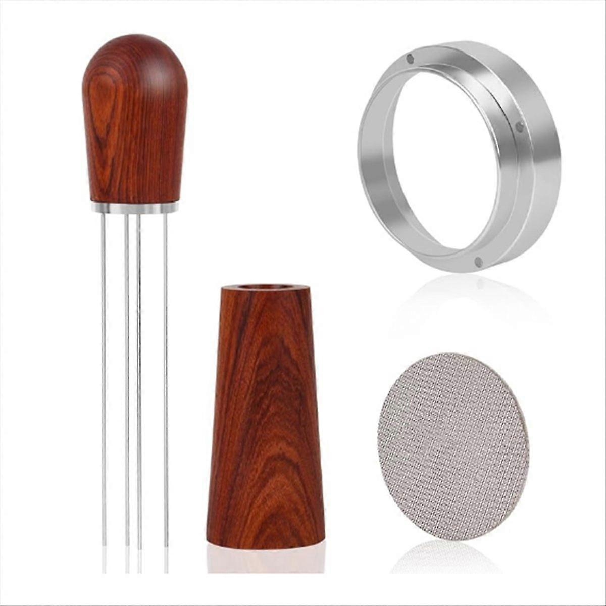 54mm Espresso Accessories Kit, Dosing Funnel and Puck Screen Set