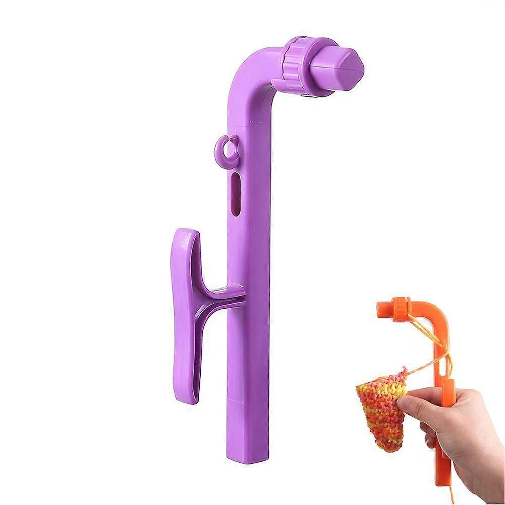 Crochet Holder for Beginners, 3 in 1 Magic Rings Tool to Learn How to Crochet