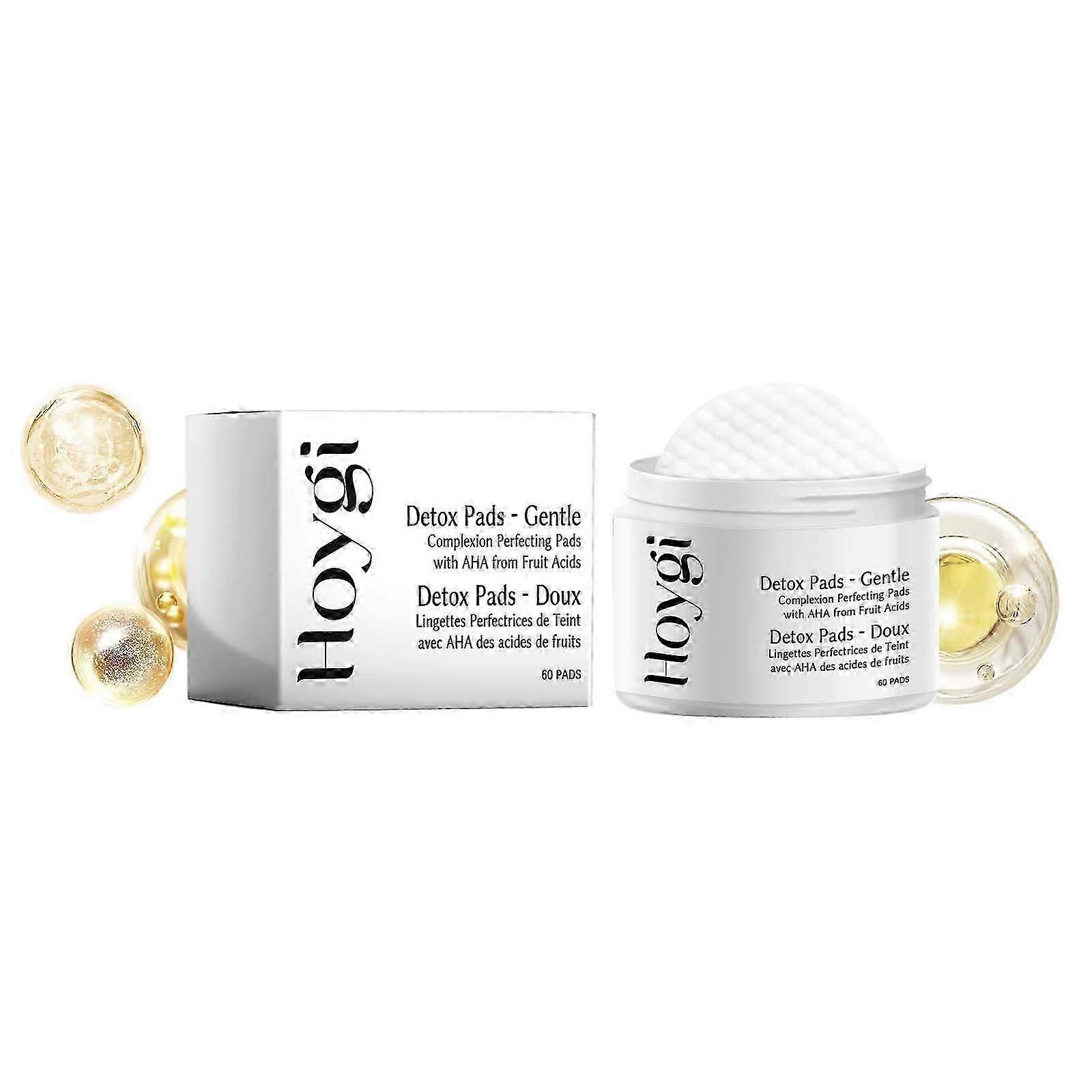 Detox Pads for Deep Exfoliation, Hydration & Pore Refinement  60 Pads