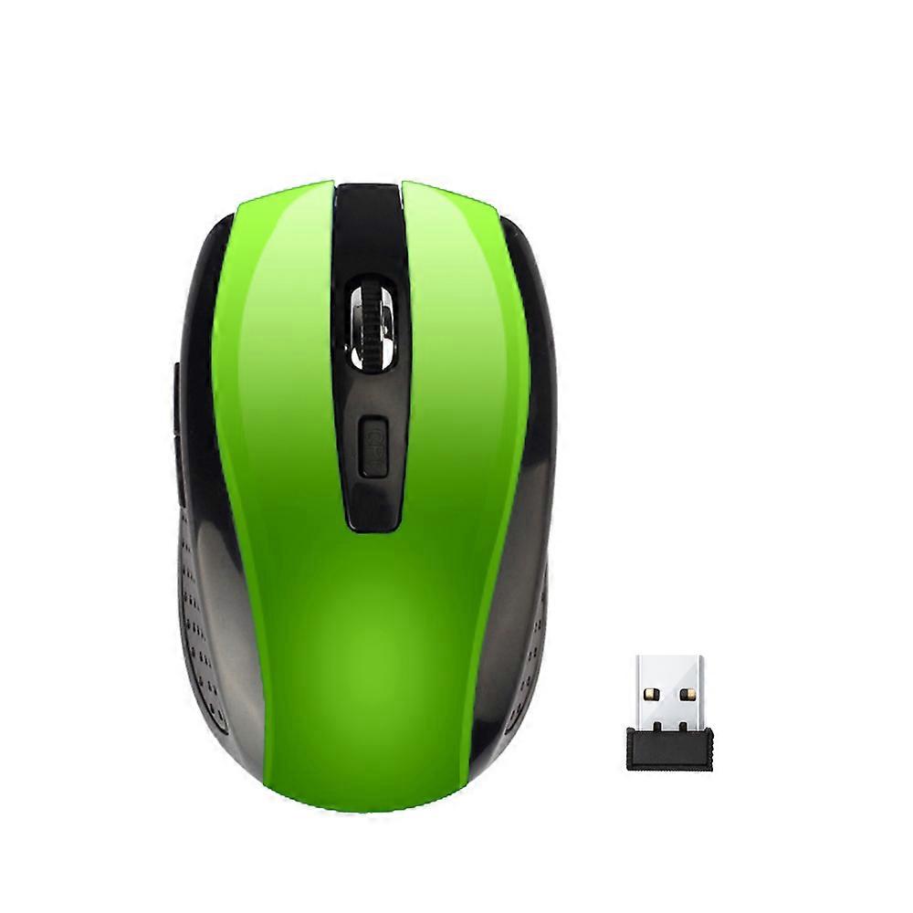 Wireless Mouse 2.4G USB Computer Mouse Compact Optical Cordless Mouse 6 Buttons Mini Mice for PC Laptop Windows Mac Linux