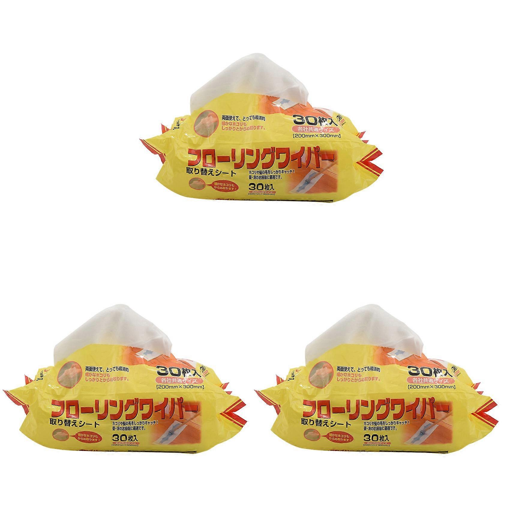 540PCS Disposable Sheets Floor Cleaning Wipe Electrostatic Mop Dust Paper