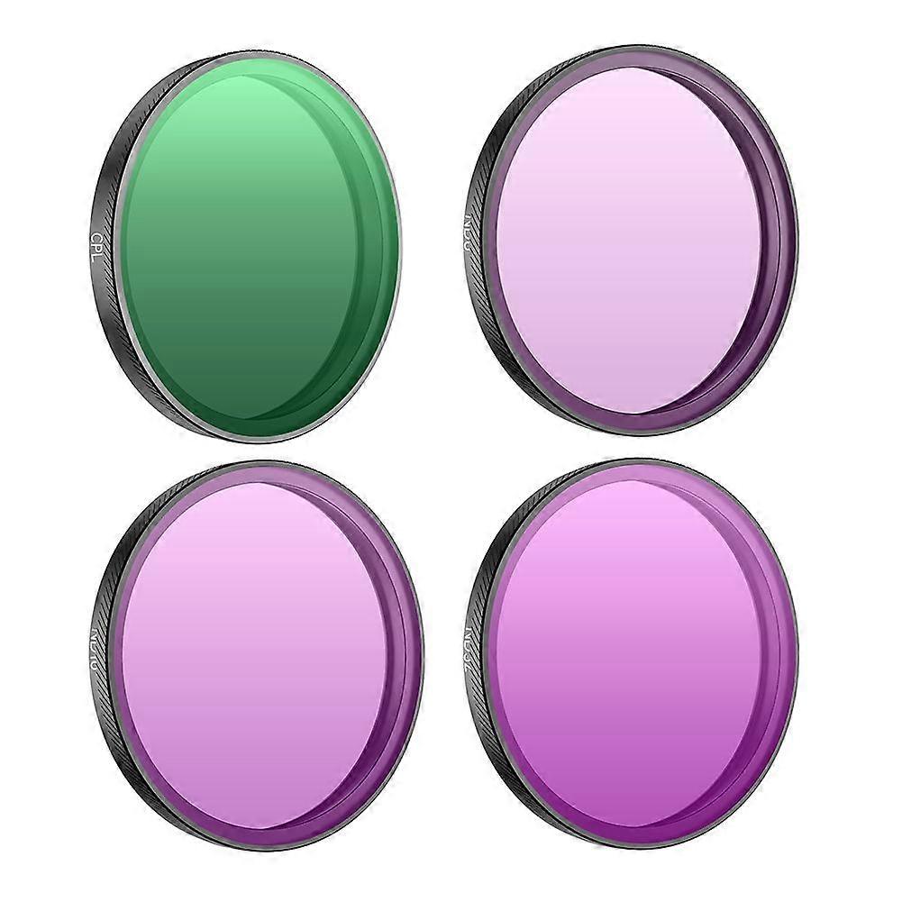 Sunnylife for DJI Osmo Action 6 Lens Filters Set CPL ND FilterOptical Glass Waterproof Lens Filter for DJI Osmo Action 6