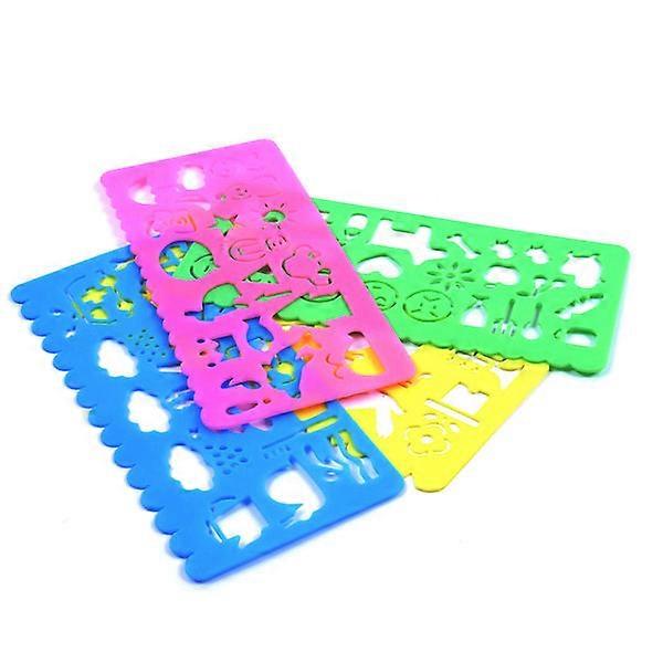 Colorful stencils 4 pcs/pack