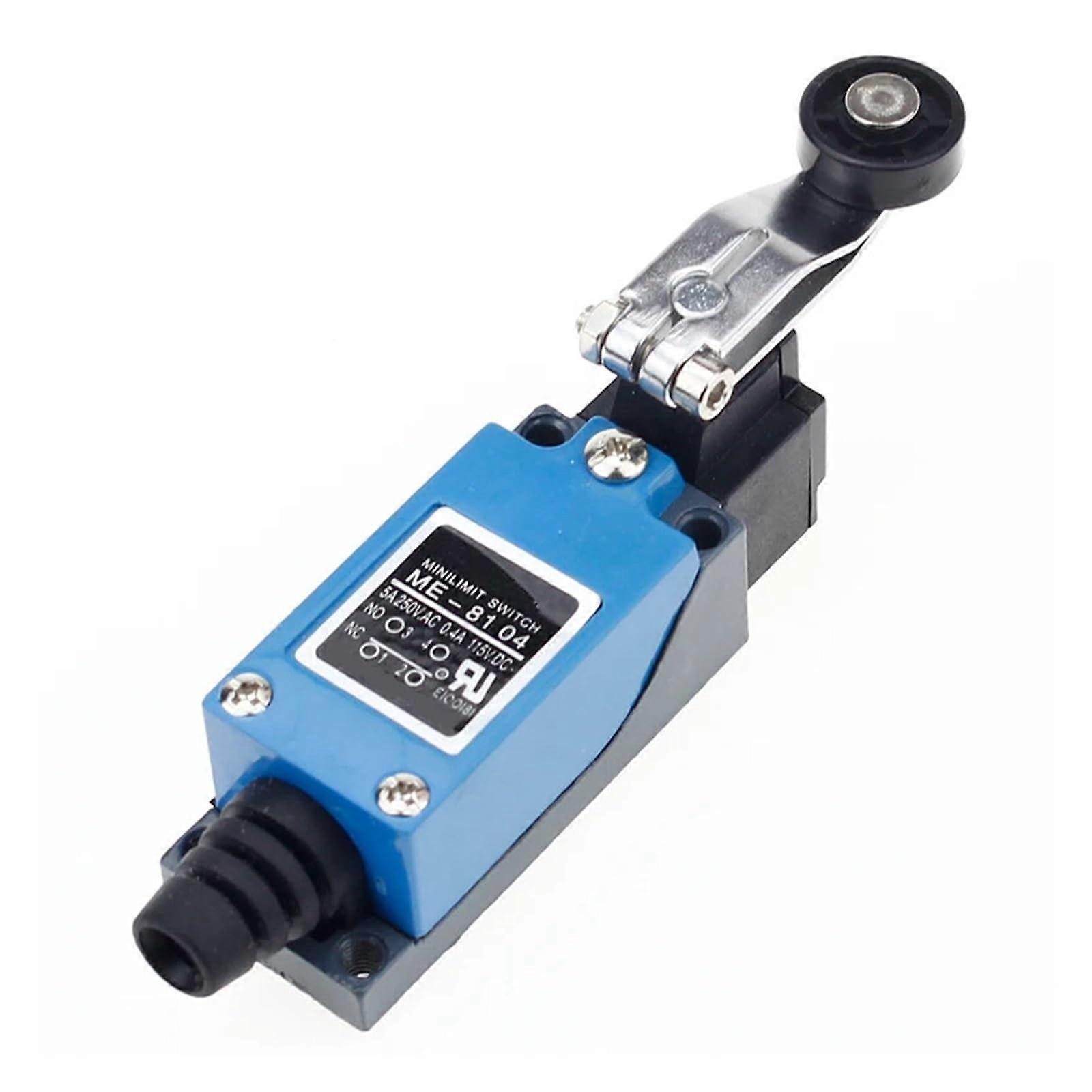 ME8104 Limit Switch Rotary Roller Arm, Momentary, TZ8104 Model, Industrial Mechanical Switch