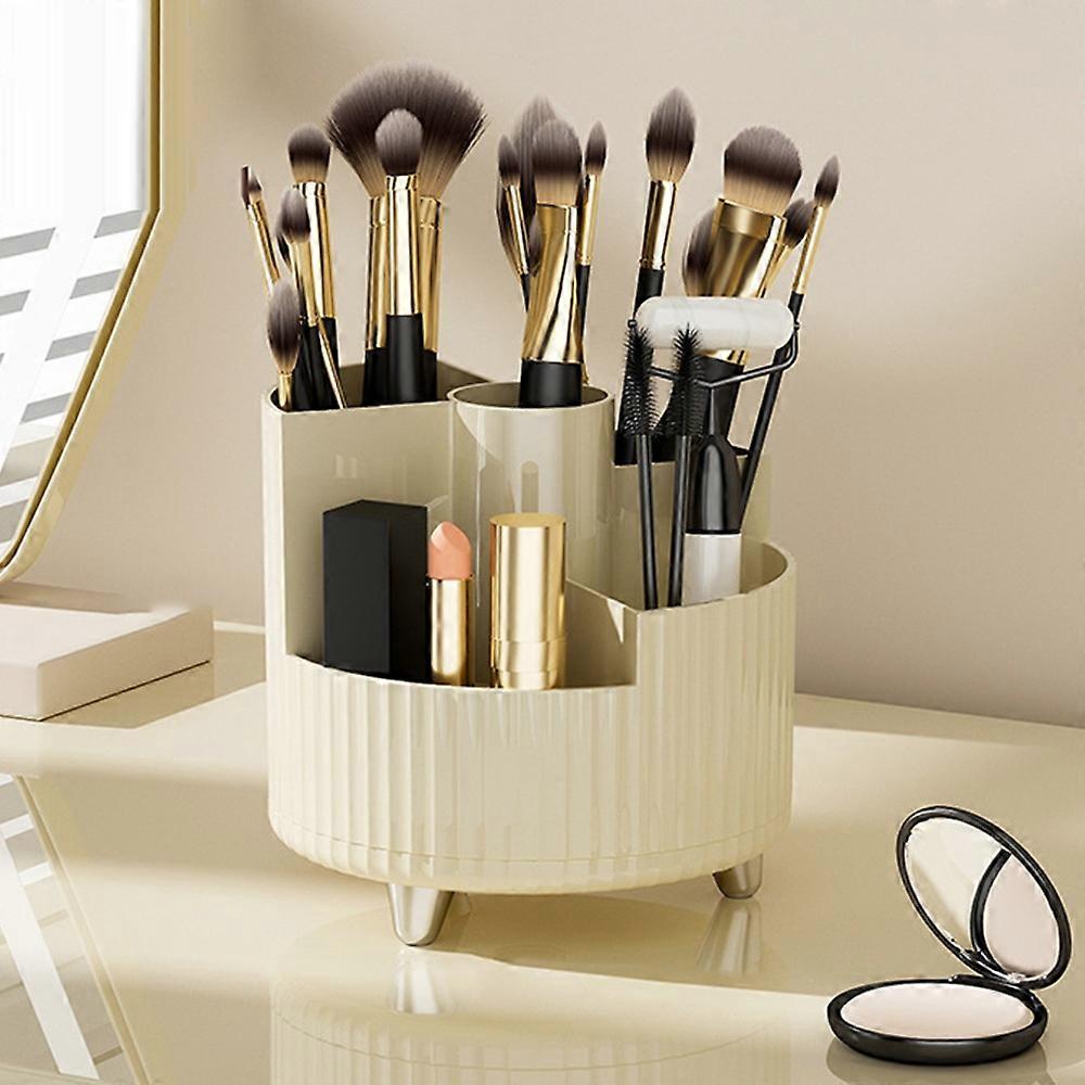 Makeup Organizer Storage Tray ABS+PET Dressing Table Cosmetic Rack Display Case Gift