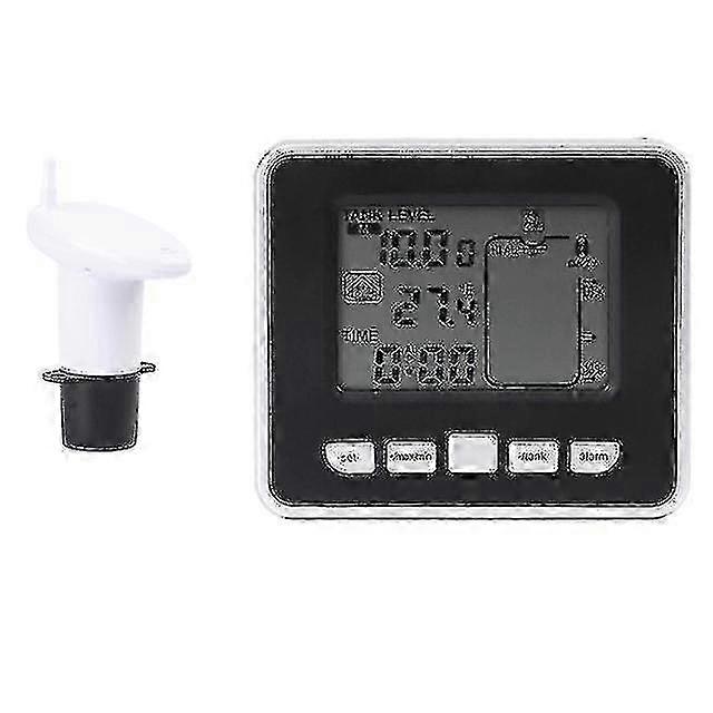 Water Level Sensor Ultrasonic Water Tank Liquid Depth Level Sensor With Display